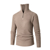Slim Fit Pullover Sweater - Sophisticated Casual Men's Wear - Himpall